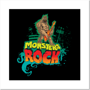 Monsters of Rock Posters and Art